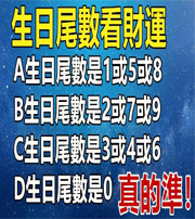 内蒙古你的生日尾数是几？命运如何？